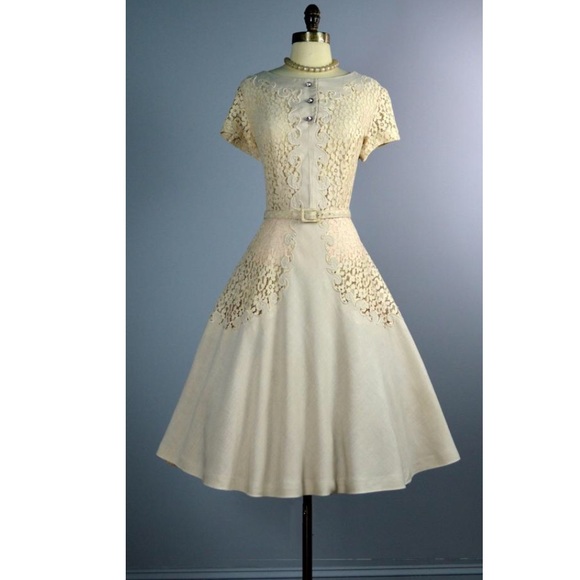 Vintage 1950s dress - Picture 2 of 11